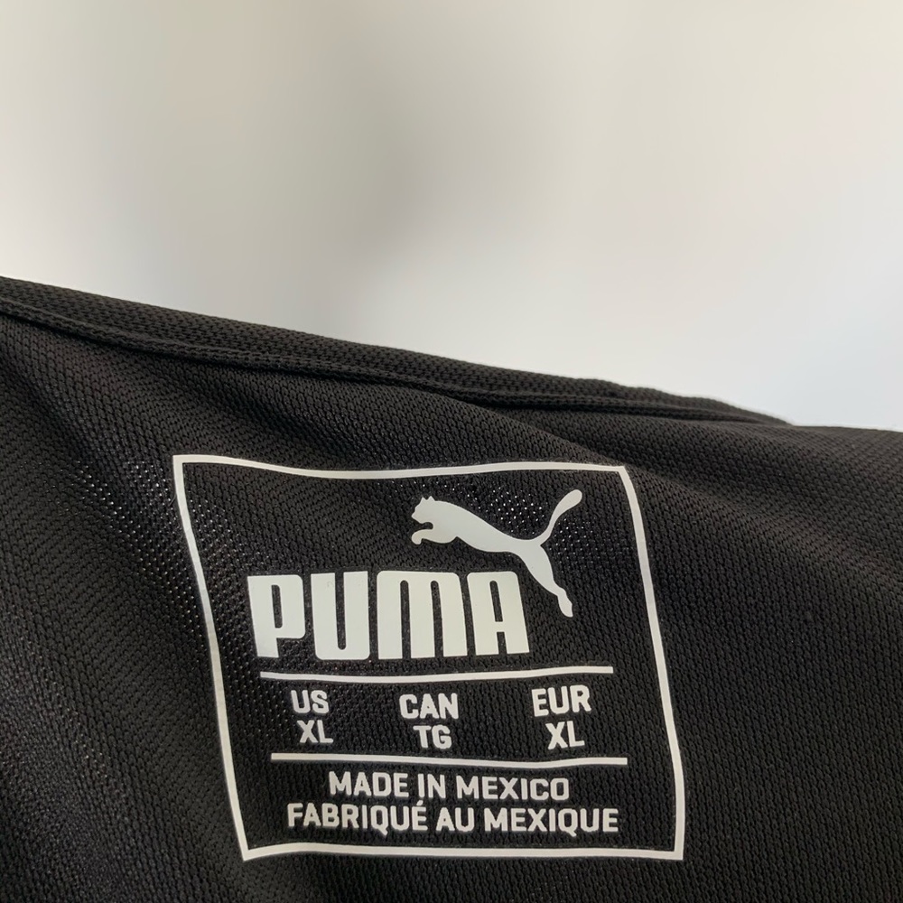 Puma Acid Bleach Striped Soccer Jersey #10 black - Picture 10 of 12